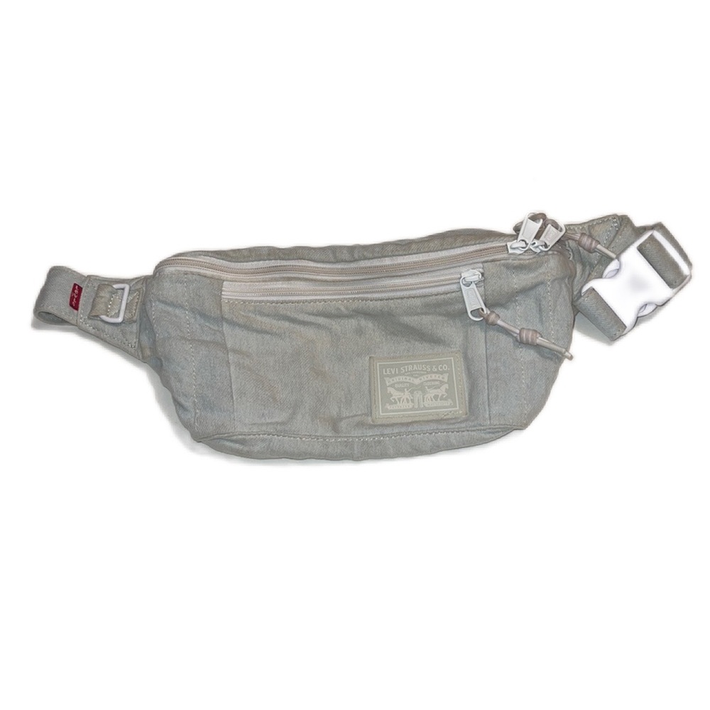 Levi’s Light Denim Wash Fanny Pack/Shoulder Bag, Os Gem